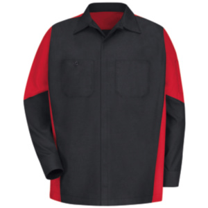 Men's Long Sleeve Specialized Pocketless Work Shirt