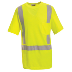 yellow Hi-Visibility Short Sleeve T-Shirt