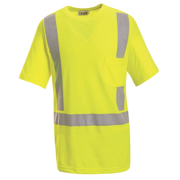 yellow Hi-Visibility Short Sleeve T-Shirt