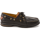 Gold Cup™ Boat Shoe, Black Leather, dynamic 1