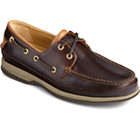 Gold ASV 2-Eye Boat Shoe, Amaretto Leather, dynamic 2