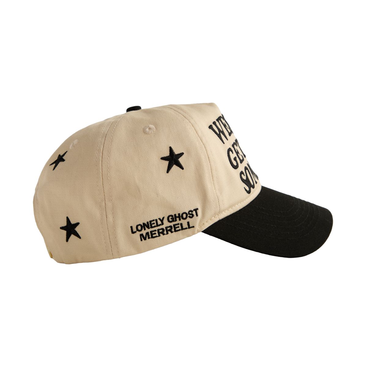 Merrell X Lonely Ghost We Should Get Lost Somewhere Hat, Black, dynamic 2