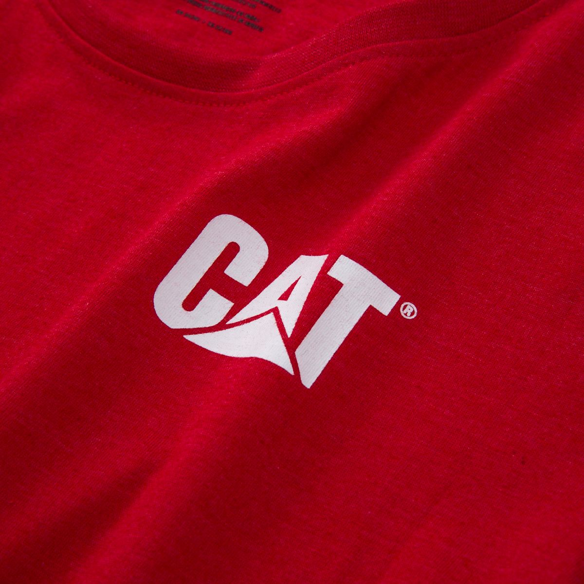 Trademark Tee, Hot Red Heather, dynamic 3