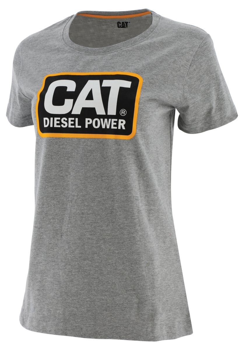 Diesel Power Tee, Grey, dynamic