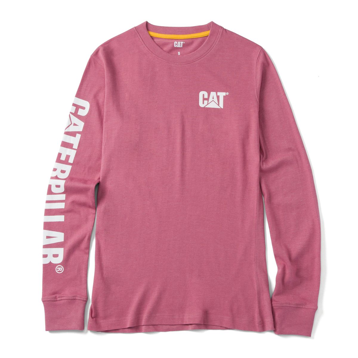 Trademark Banner Long Sleeve Tee, Cassis Heather, dynamic