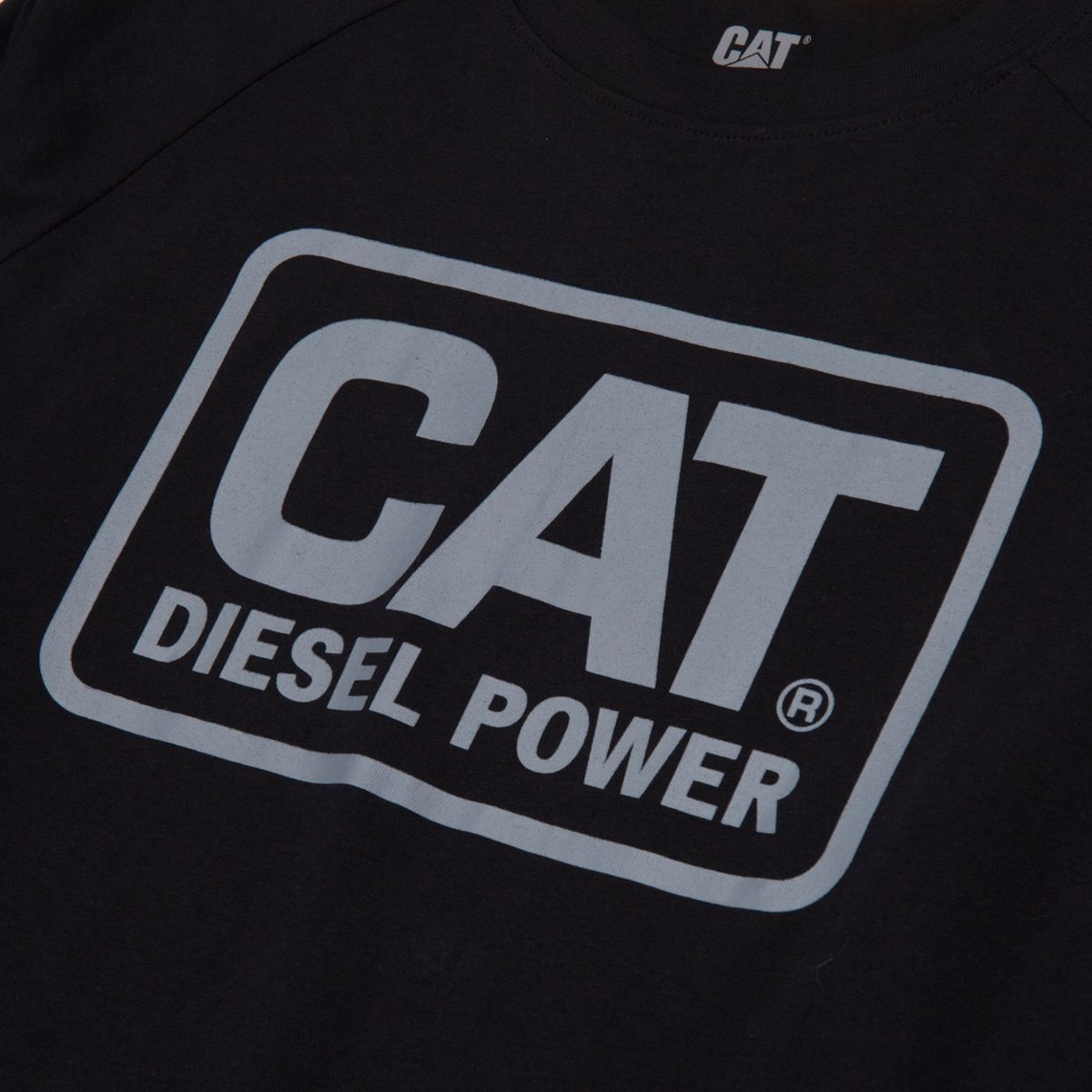 Cat Diesel Power Long Sleeve Tee, Black, dynamic 2