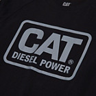 Cat Diesel Power Long Sleeve Tee, Black, dynamic 2
