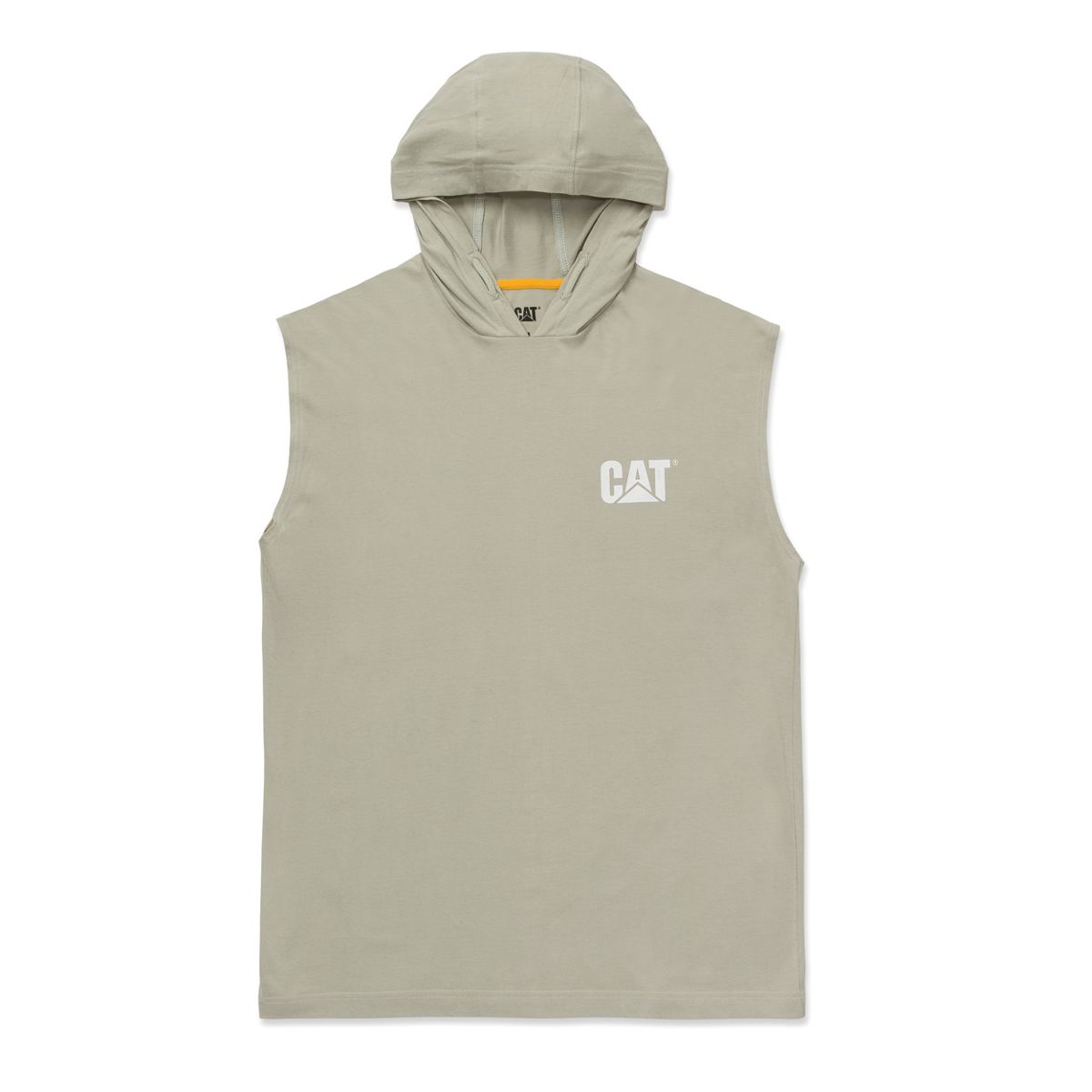 Hooded Sleeveless Tee, Peyote, dynamic 1