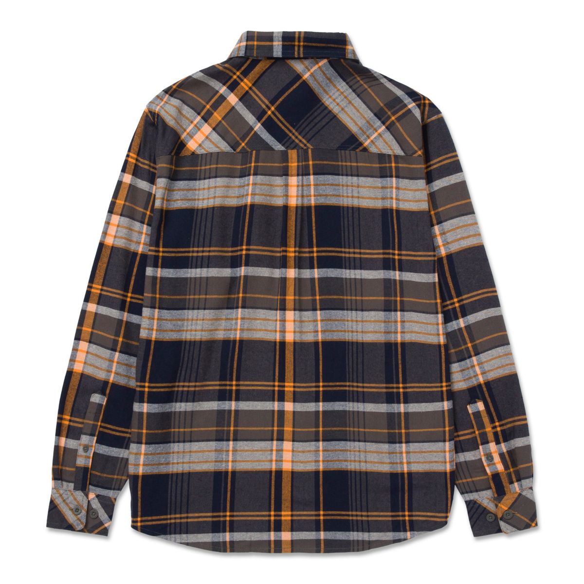 Flannel Shirt, Blaze/Grey, dynamic 3