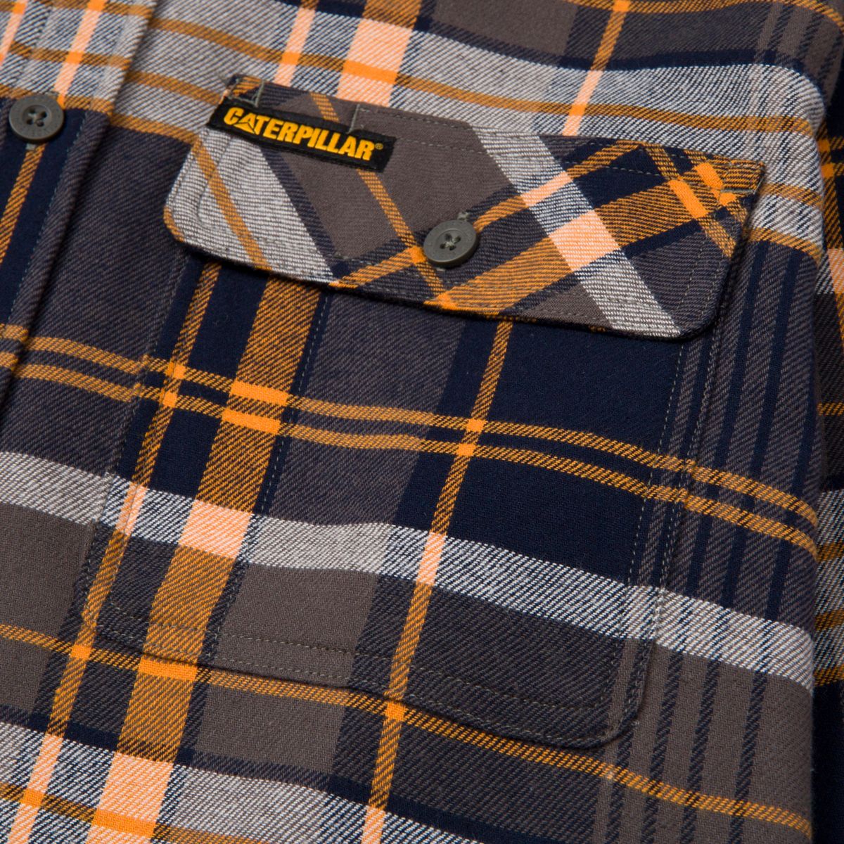 Flannel Shirt, Blaze/Grey, dynamic 6