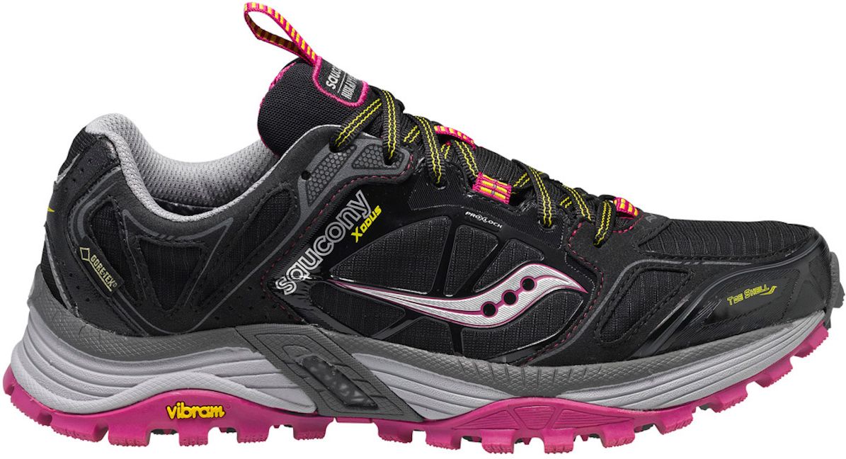 Xodus 4.0 GTX®, Black / Purple / Yellow, dynamic 5