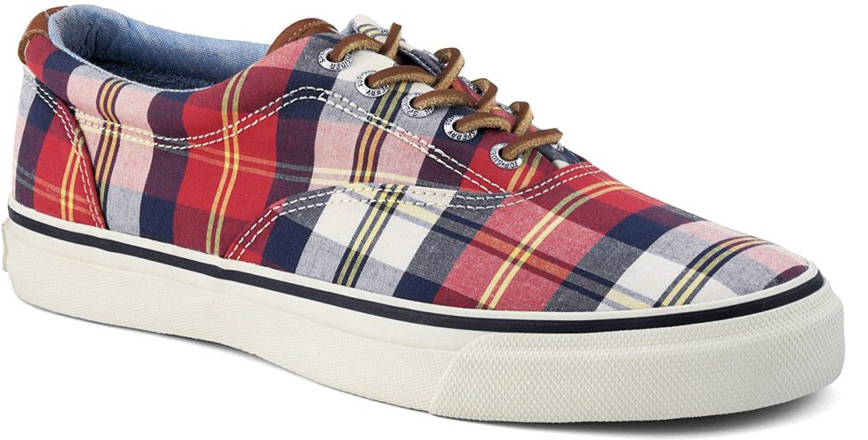 Sperry plaid sneakers new arrivals