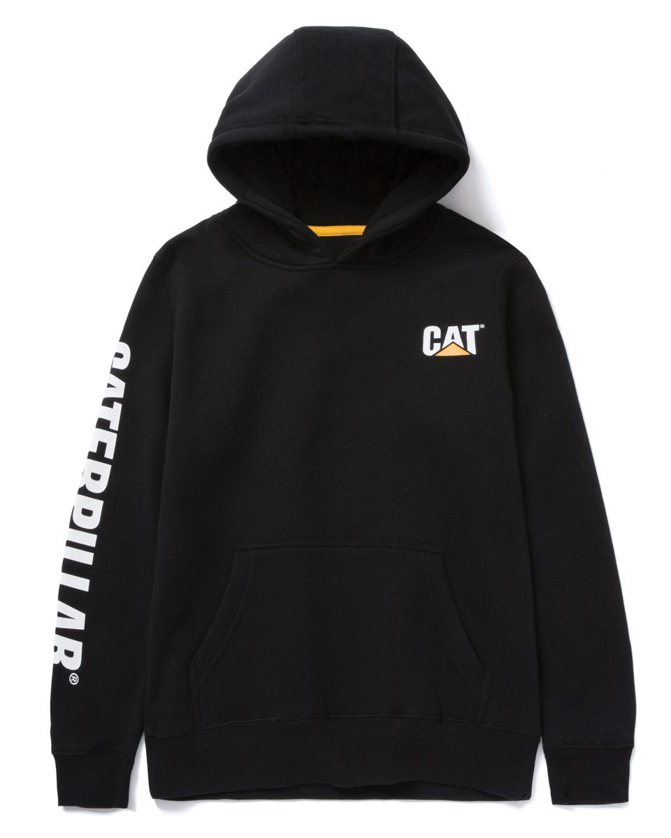 Trademark Banner Pull Over Hoodie, Black, dynamic