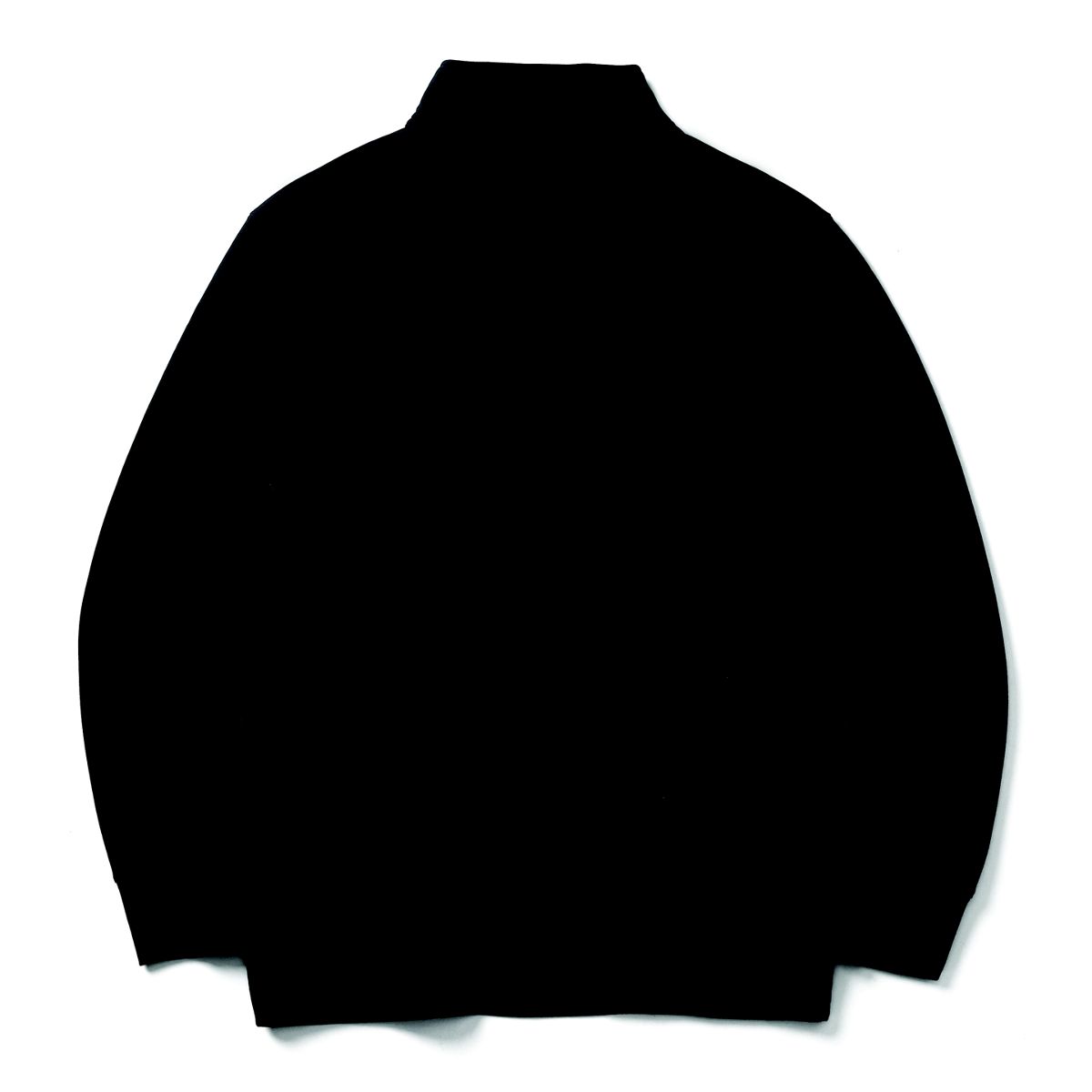 Midweight Quarter Zip Sweatshirt, Black, dynamic 2