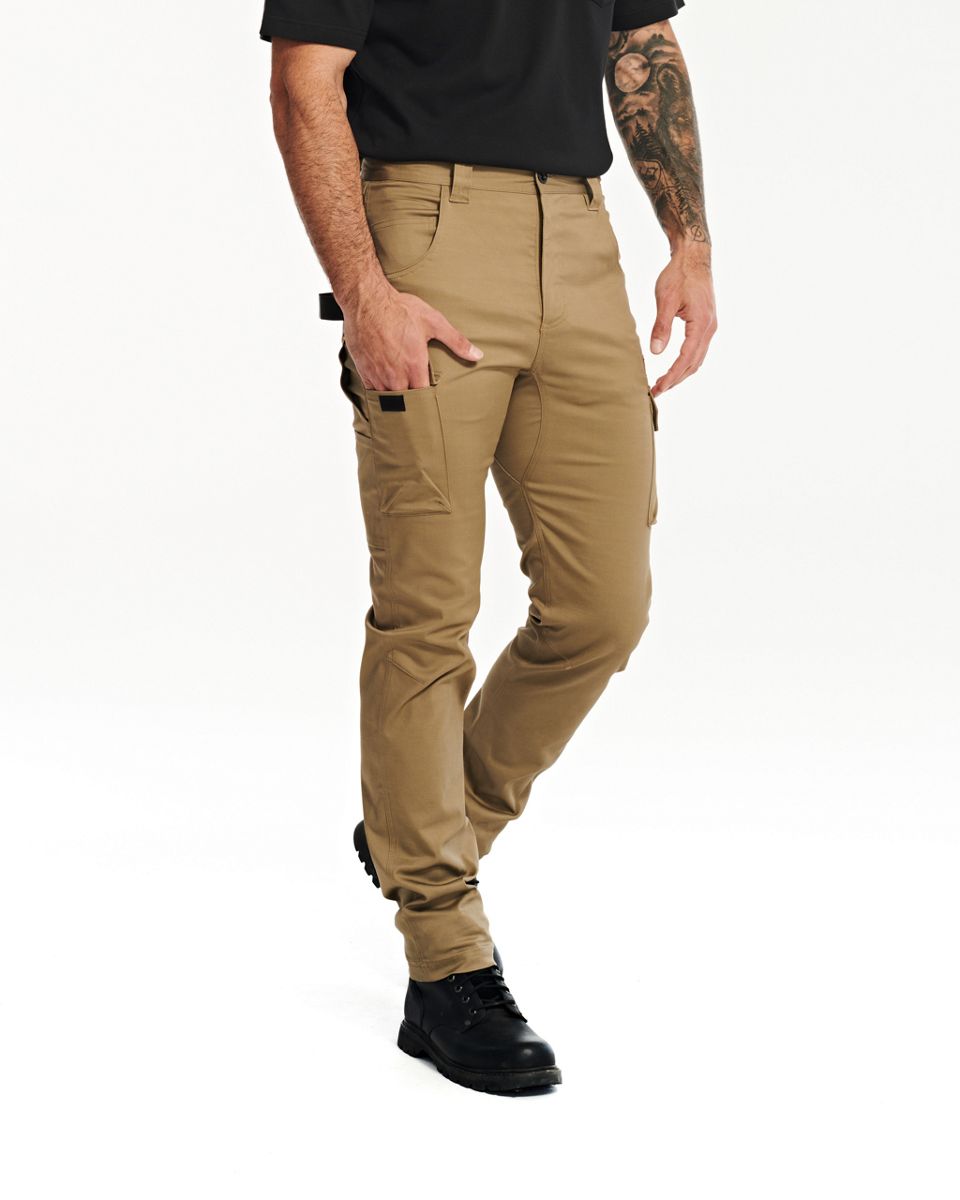 Coolmax Outdoor Work Pant, Khaki, dynamic 2