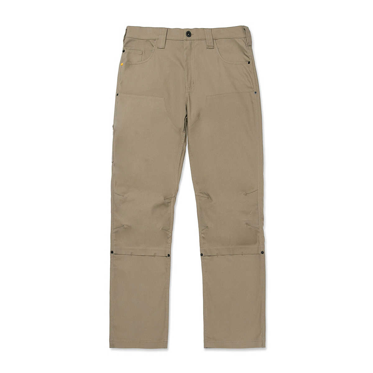 Double Front Stretch Canvas Straight Fit Utility Pant, Khaki, dynamic 1