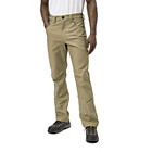 Double Front Stretch Canvas Straight Fit Utility Pant, Khaki, dynamic 7