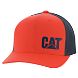Cat Trademark Trucker Hat, Orange, dynamic 1