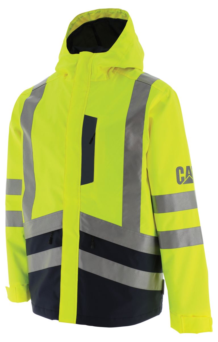 Hi vis best sale rain poncho