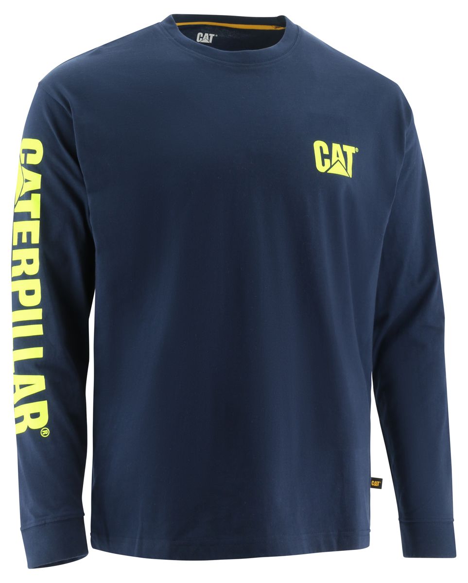 Trademark Banner Long Sleeve Tee, Blue, dynamic