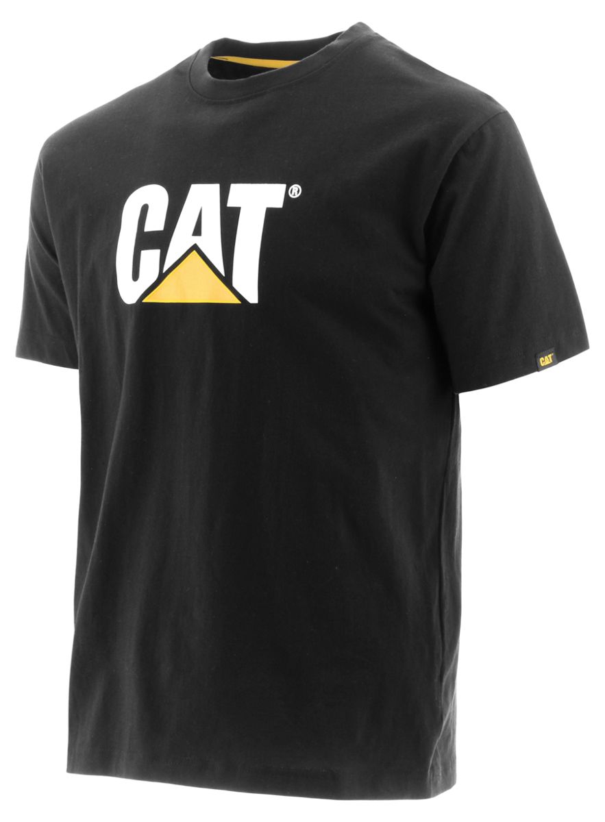 Men Trademark Logo Tee Short Sleeves CAT Footwear
