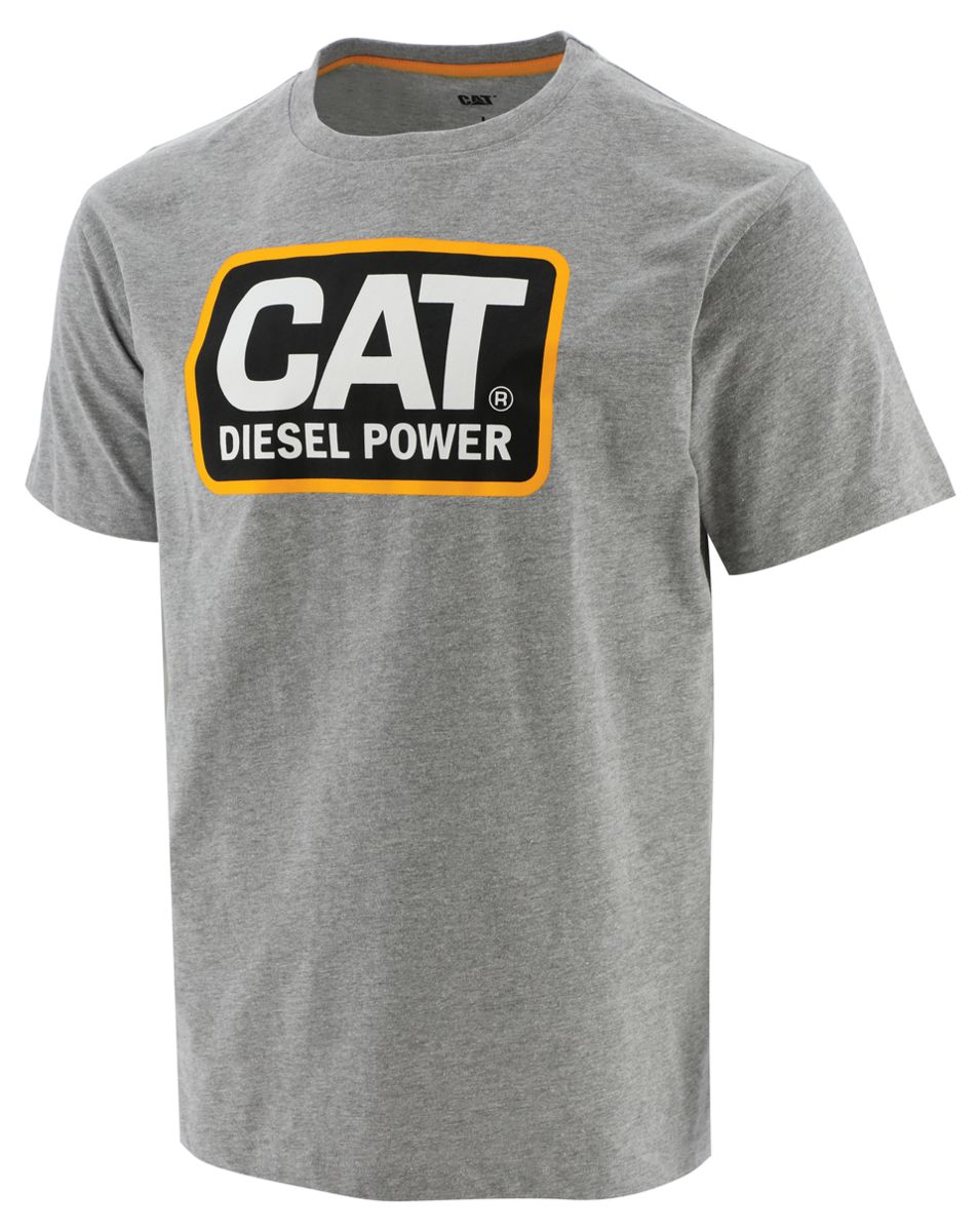 Diesel Power Tee, Grey, dynamic