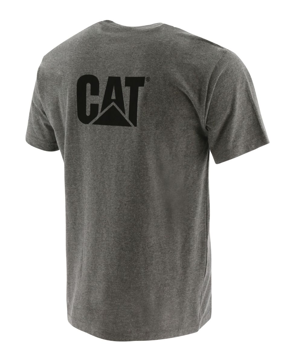 Trademark Pocket Tee, Dark Heather Grey, dynamic 2