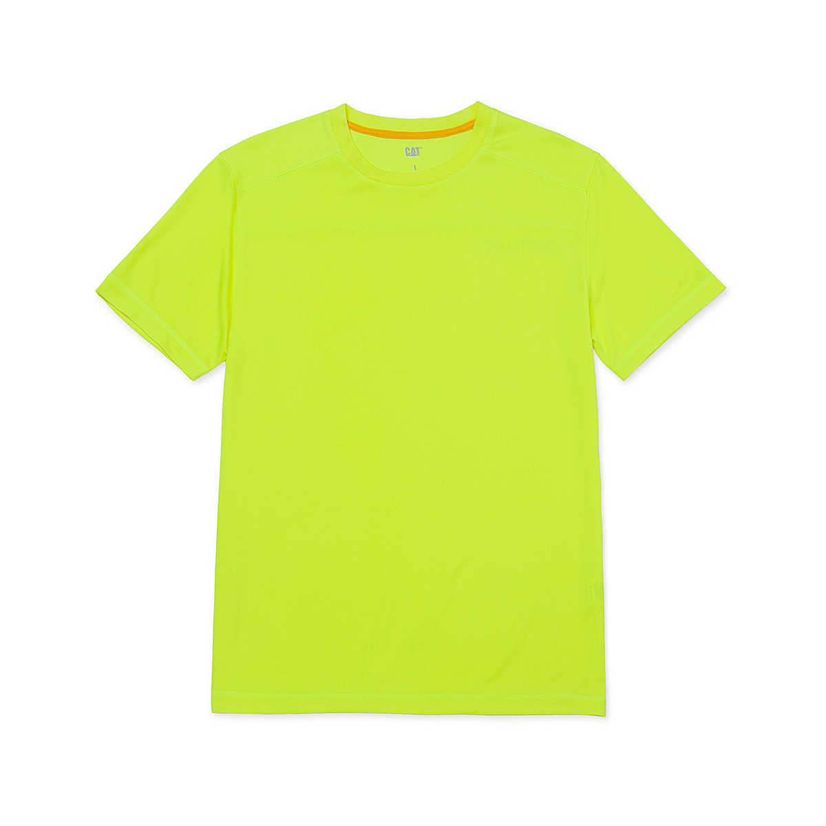 Coolmax Short Sleeve Tee, Hi-Vis Yellow, dynamic 1