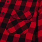 Buffalo Check Heavyweight Shirt, Red, dynamic 3