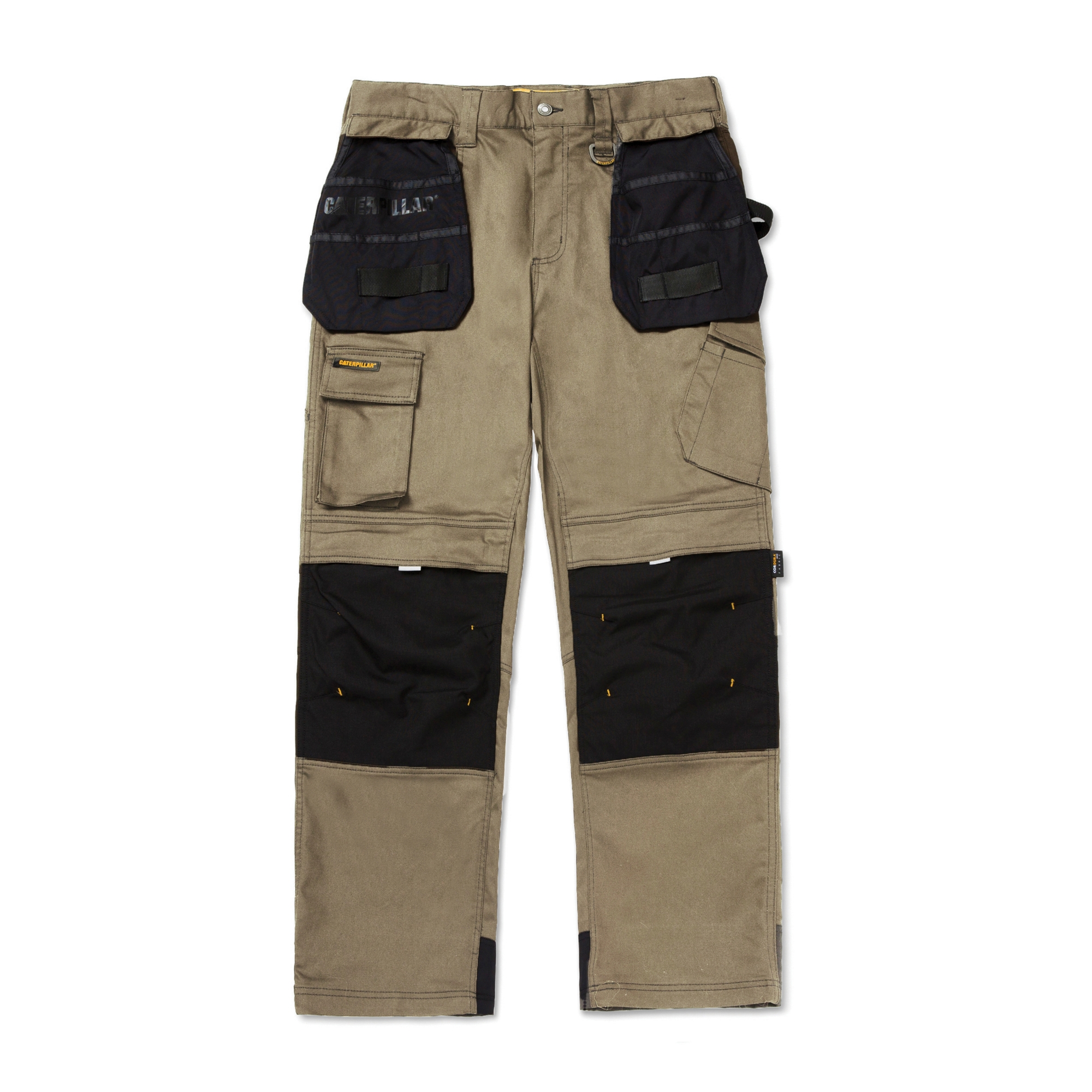 CAT Apparel Pants: Men's 1810008 10109 Water-Resistant Black/Graphite H2O Defender  Pants