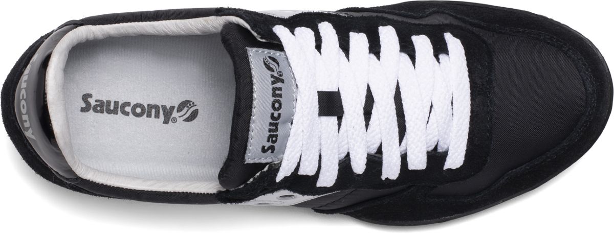 saucony black silver