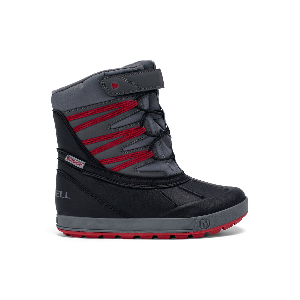 Snow Bank 5, Black/Red, dynamic