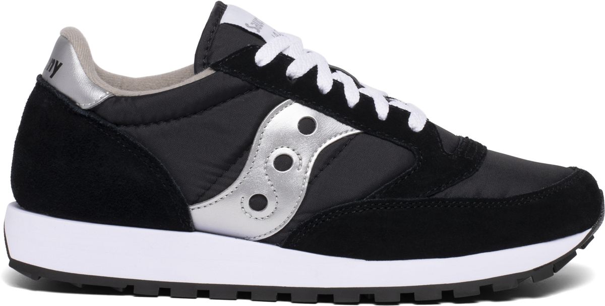 saucony jazz original black silver