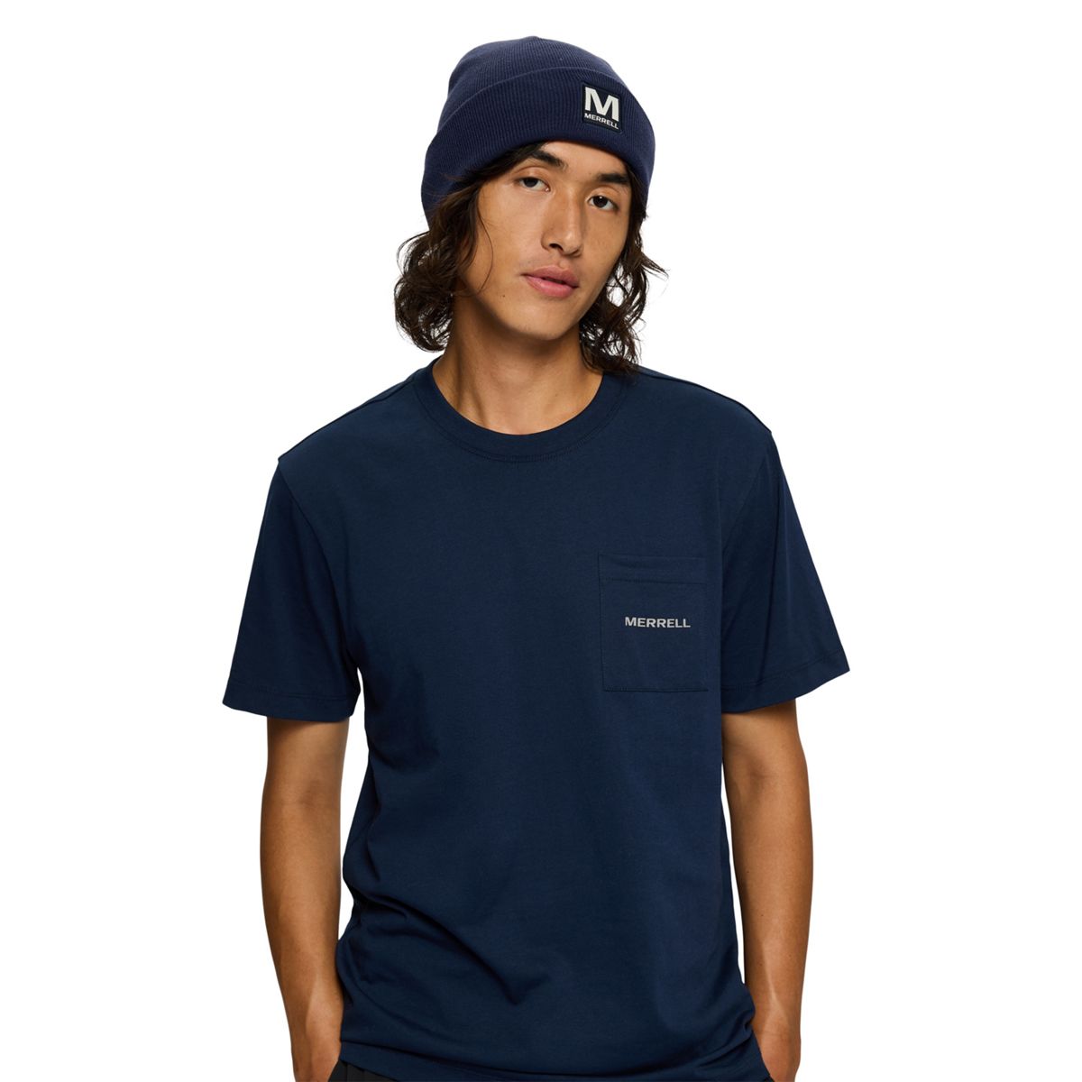 Merrell Patch Beanie, Navy Night, dynamic 2