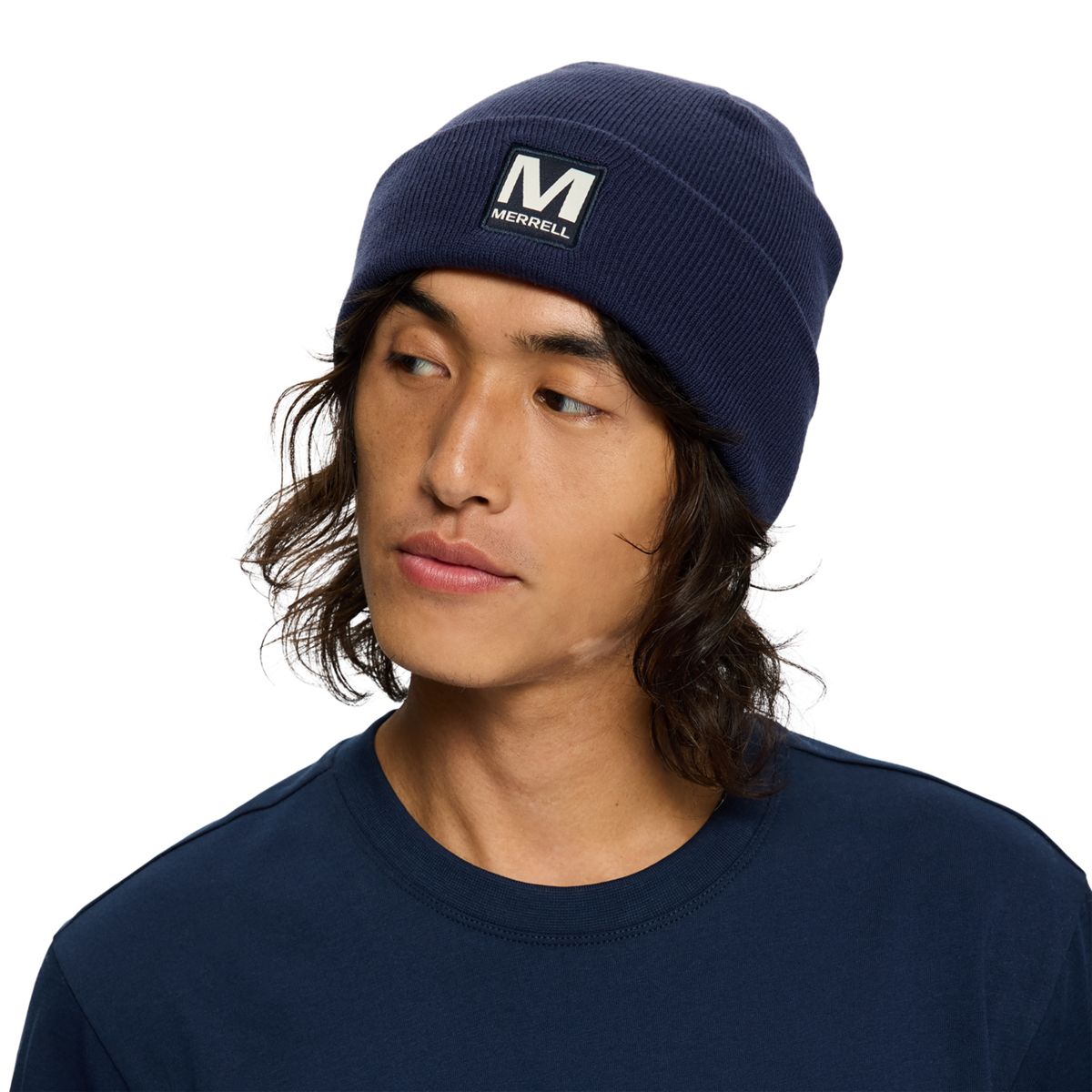 Merrell Patch Beanie, Navy Night, dynamic 3