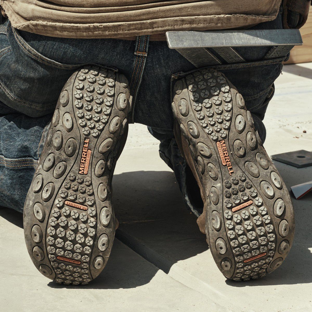 Jungle Moc Leather Comp Toe CSA Work Shoe Wide Width, Black, dynamic 7