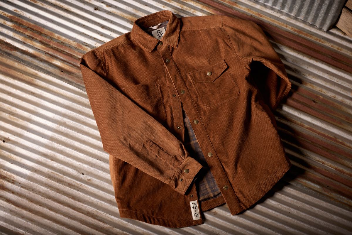 Wolverine x Jordan Davis Corduroy Shirt Jac, Pecan, dynamic 4