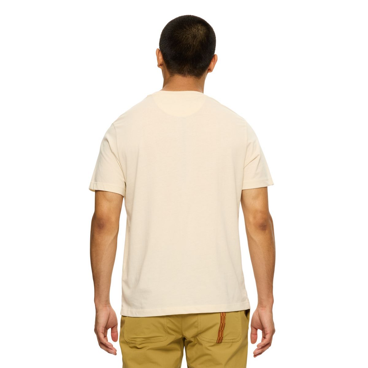 Relaxed Pocket Short Sleeve Tee, Chalk, dynamic 3