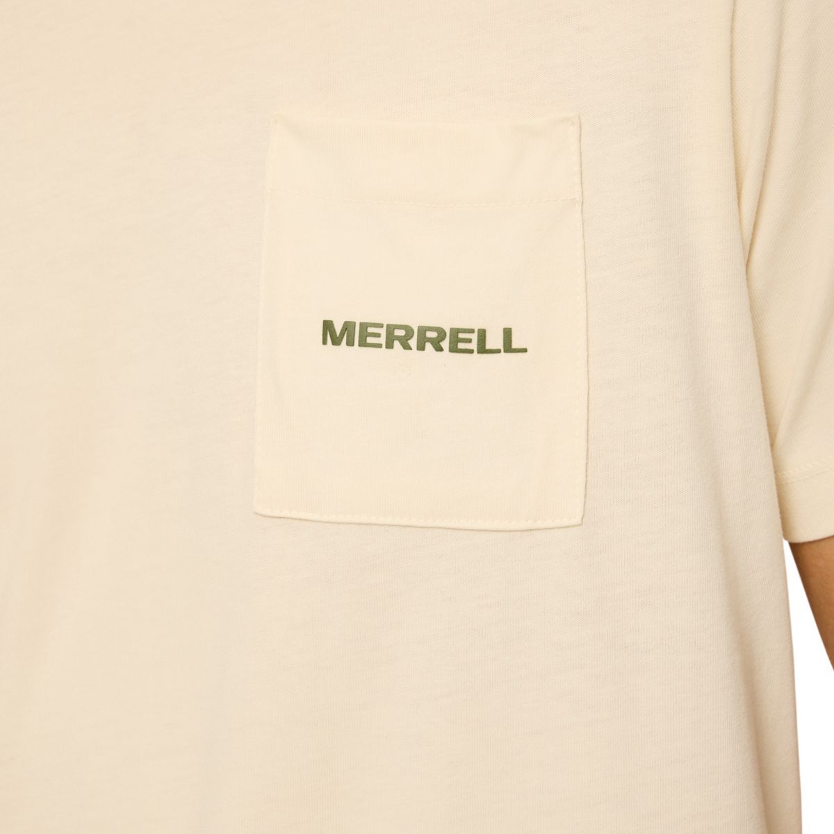 Relaxed Pocket Short Sleeve Tee, Chalk, dynamic 5