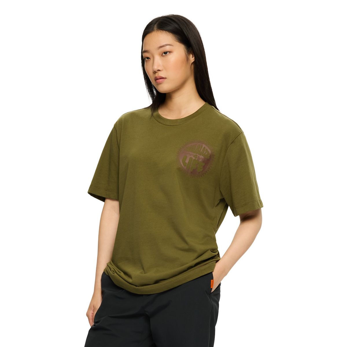 Trailblazer 4 Life Graphic Tee, Olive, dynamic 2