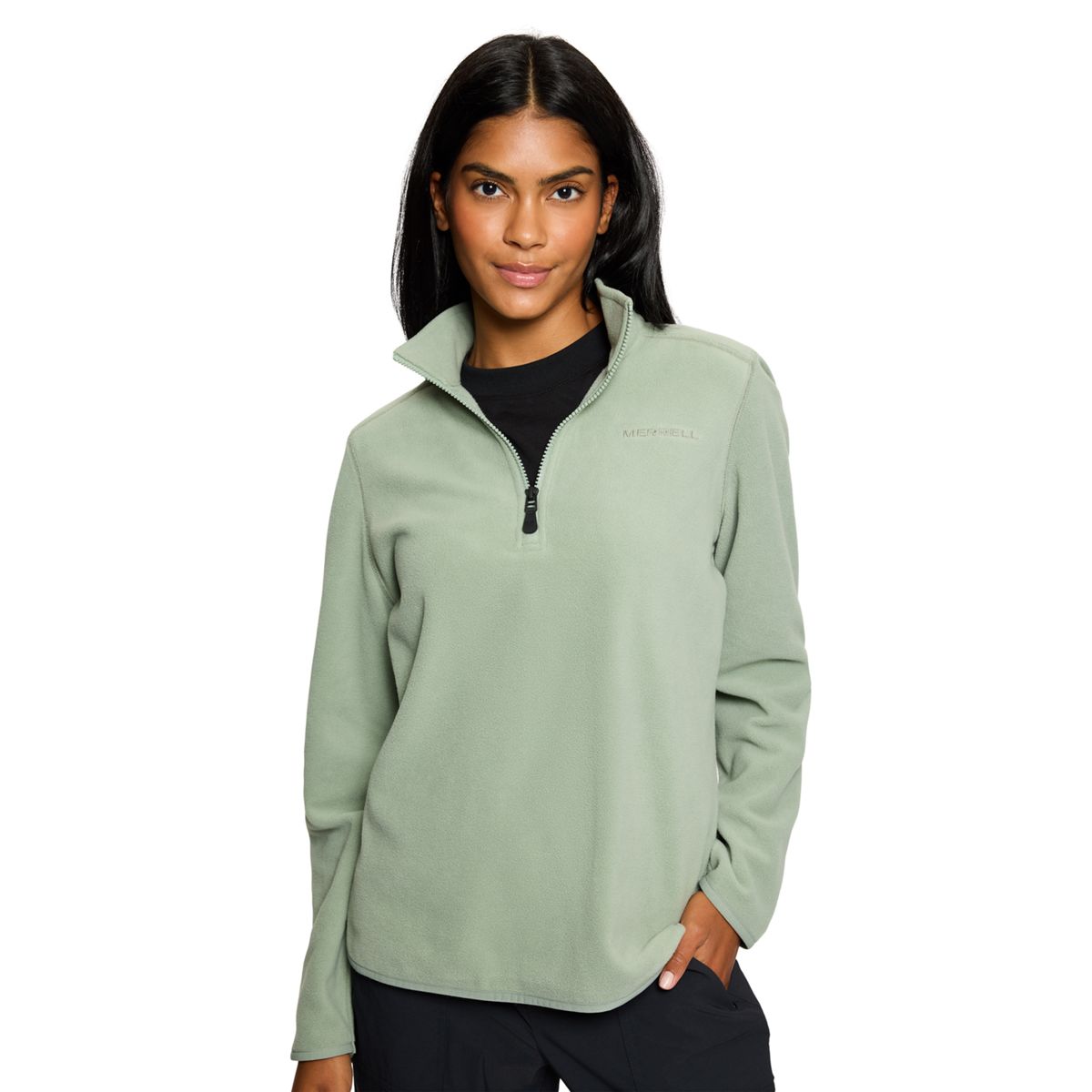 White Pine 1/4 Zip, Shale, dynamic 6