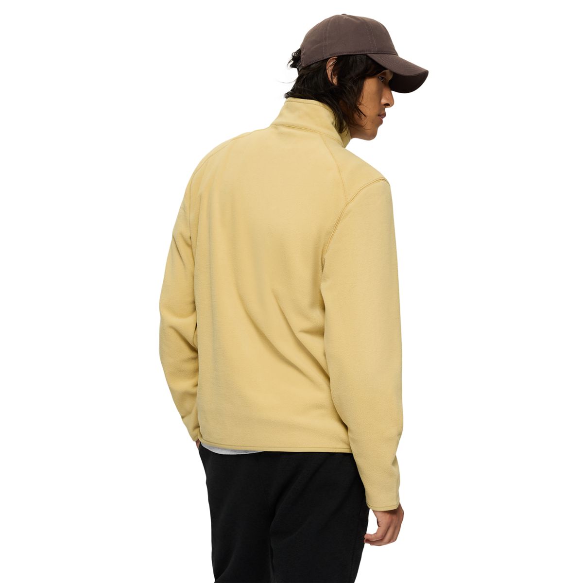 White Pine 1/4 Zip, Gobi, dynamic 3