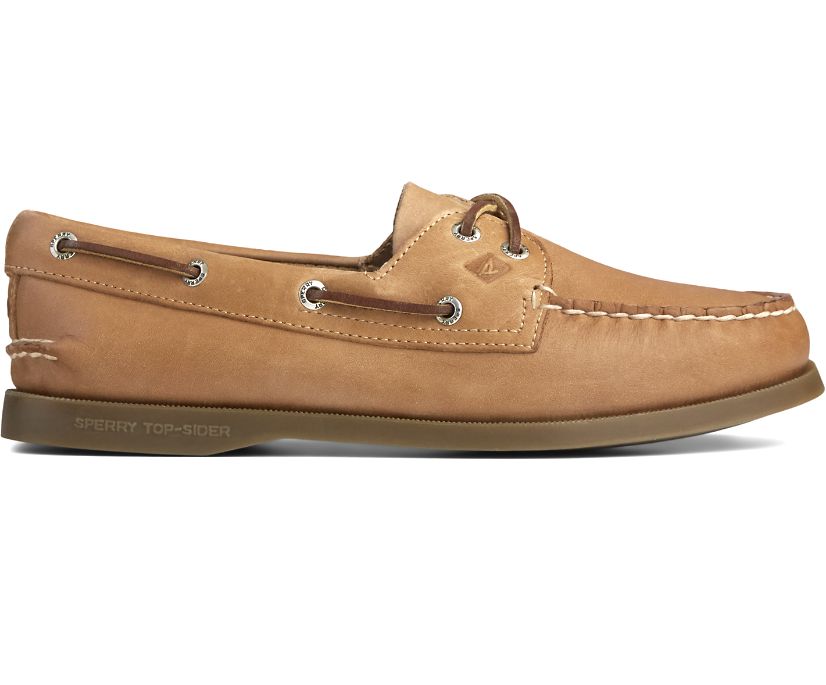 Authentic Original™ Boat Shoe, Sahara Leather, dynamic 1