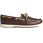Authentic Original™ Boat Shoe, Classic Brown Leather, dynamic 1
