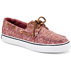 Bahama Critter Print 2-Eye Sneaker, Washed Red Whale Critter, dynamic 1