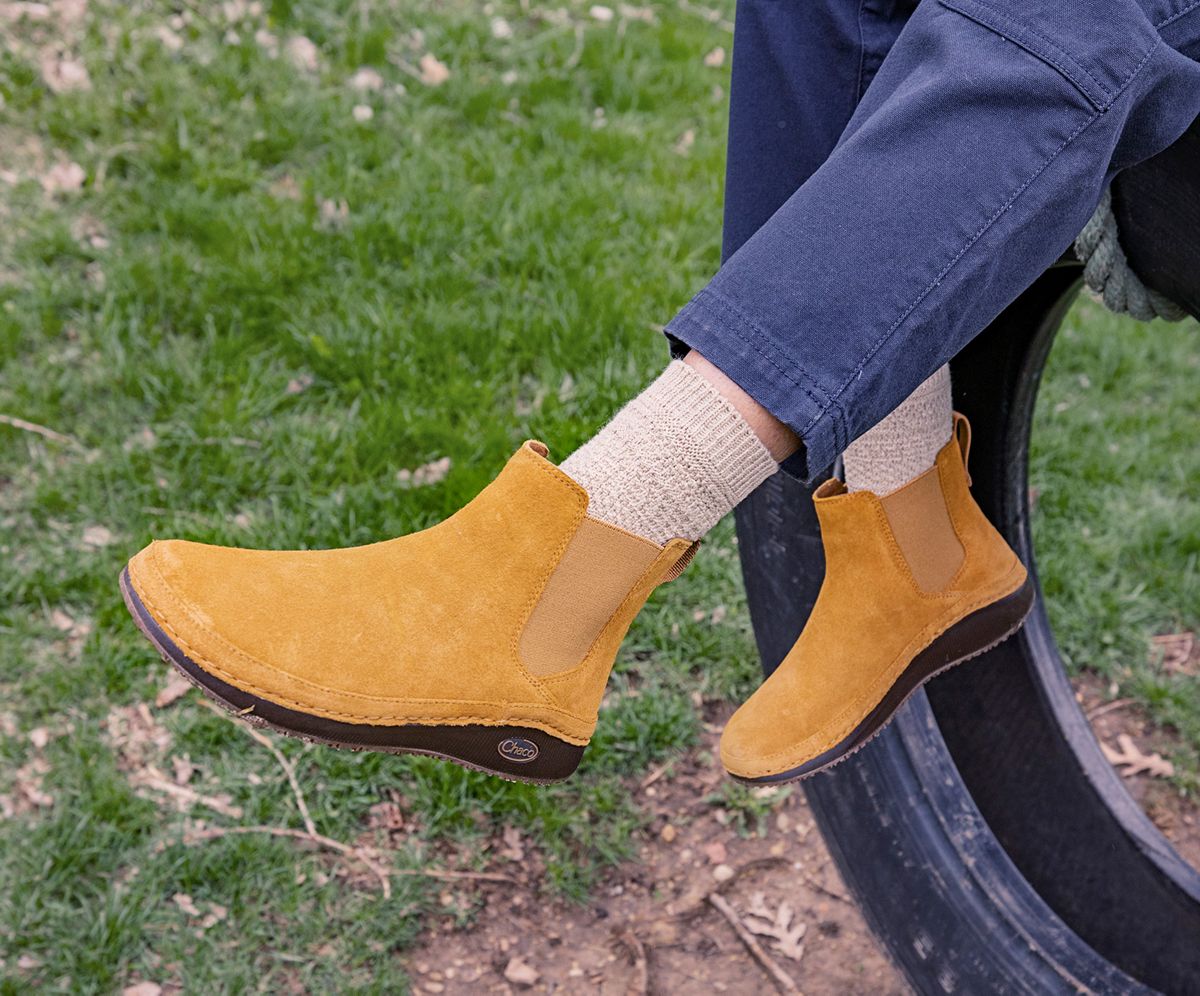 Paonia Chelsea Boot, Caramel Brown, dynamic 7