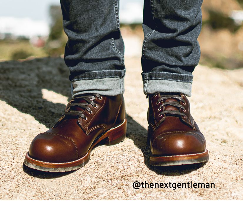 1000 Mile Plain-Toe Classic Boot, Havana Brown, dynamic 2