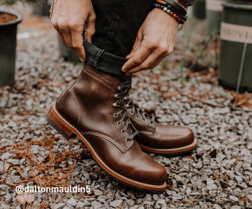 1000 Mile Plain-Toe Classic Boot, Havana Brown, dynamic 7