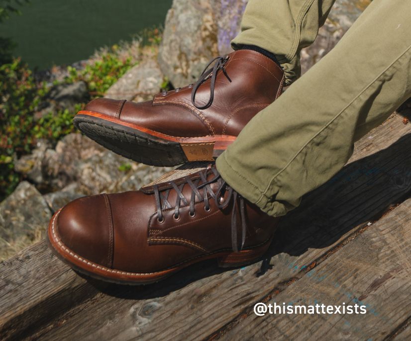 1000 Mile Cap-Toe Classic Boot, Havana Brown, dynamic 2