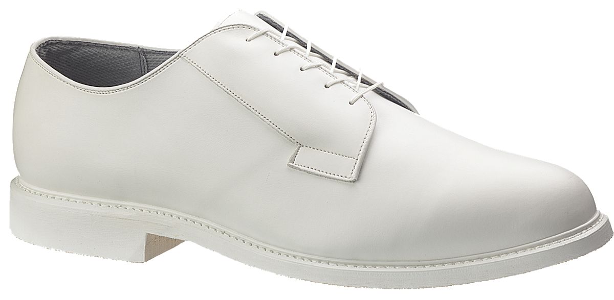 Men - Bates Lites® White Leather Oxford 